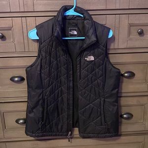 Women’s Black North Face Vest